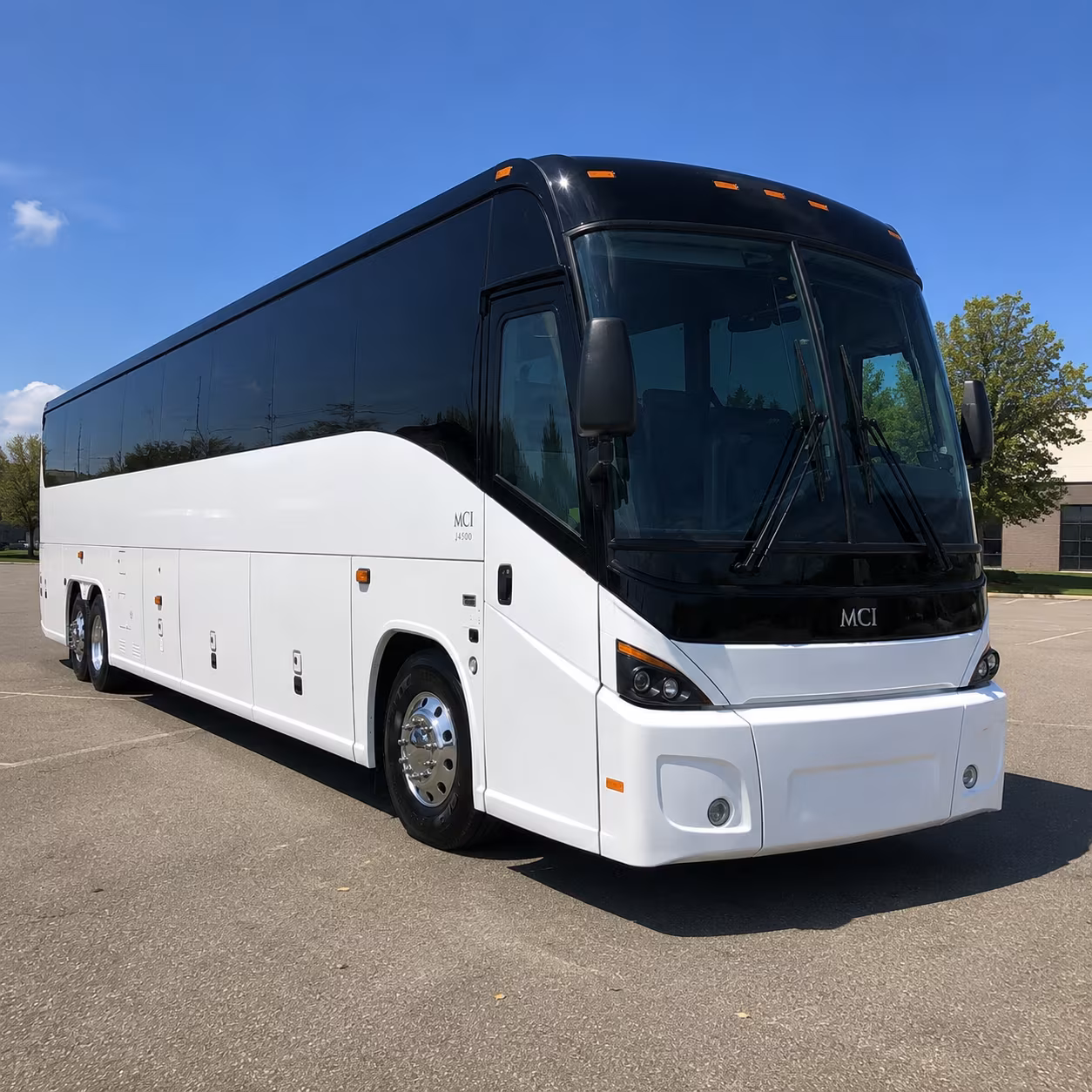 sterling heights 45 passenger charter bus