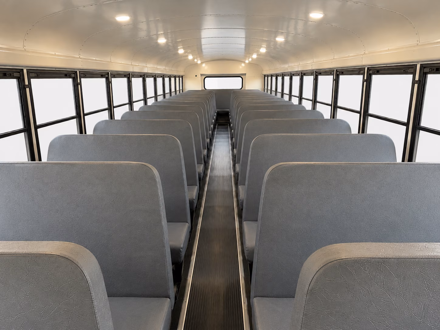 sterling heights school bus inside