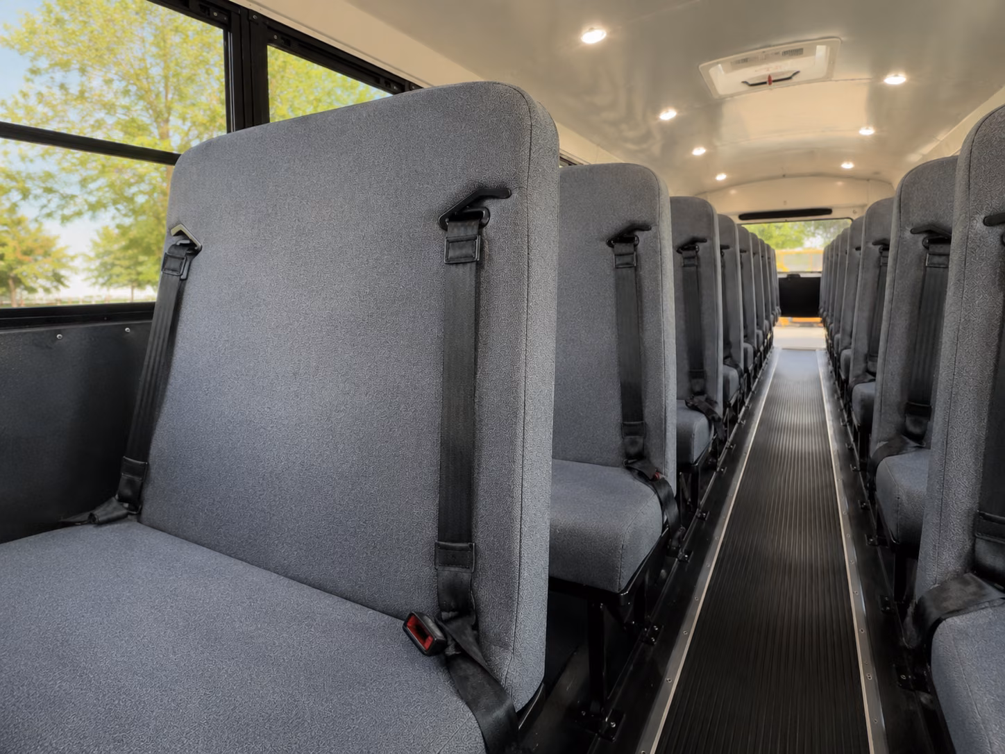 sterling heights school bus interior