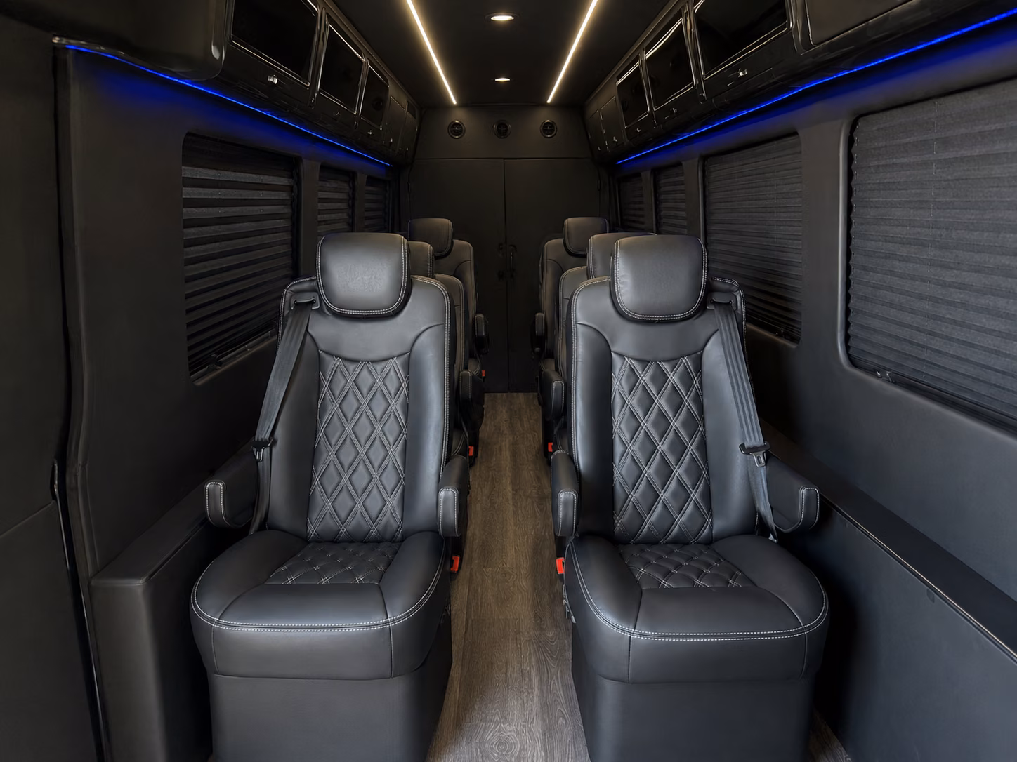 sterling heights sprinter van with driver interior